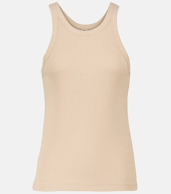 Toteme Stretch-cotton tank top | LYBSTORE