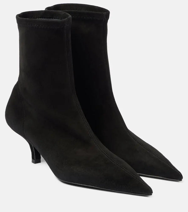 Toteme Suede sock boots