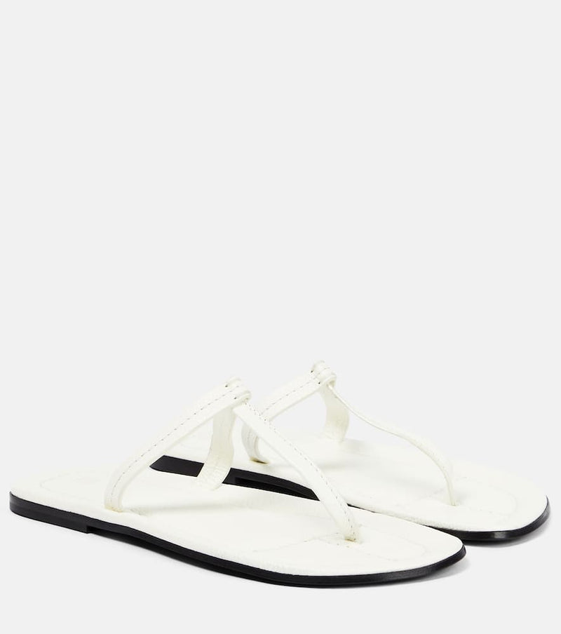 Toteme T-strap leather sandals