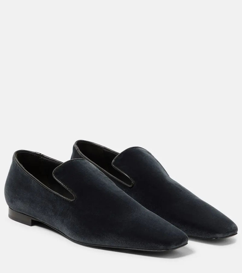 Toteme The Venetian suede slippers | LYBSTORE