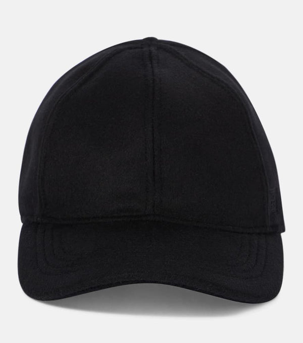 Toteme Wool and cashmere baseball cap | LYBSTORE