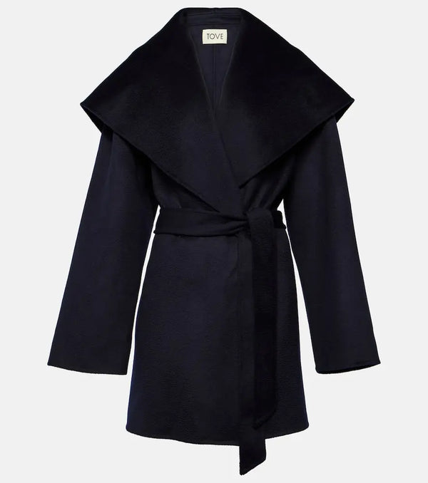 Tove Senta belted wool coat | LYBSTORE