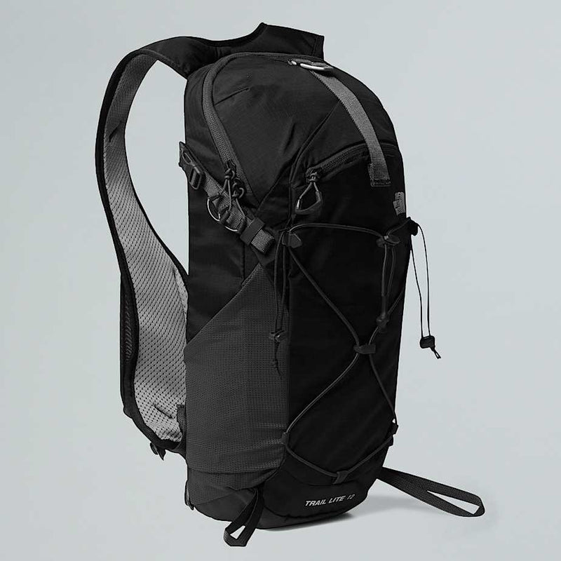 The North Face Trail Lite 12 litre Backpack Tnf Black asphalt Grey npf