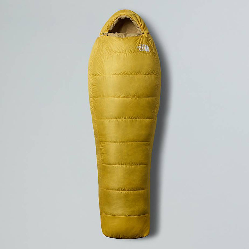 The North Face Trail Lite Down 2°c Sleeping Bag Tnf Yellow-khaki Stone-npf Size Long male