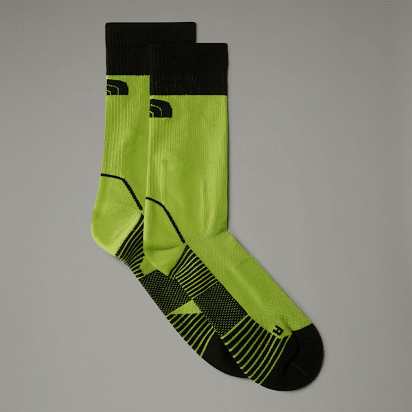 The North Face Trail Run Crew Socks Fizz Lime