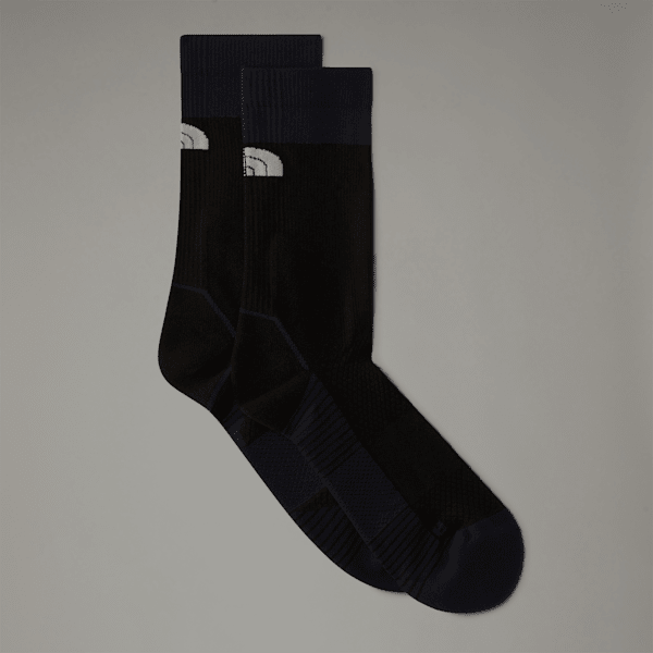 The North Face Trail Run Crew Socks Tnf Black | LYBSTORE