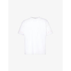 Mens Trapstar Logo-script short-sleeve cotton-jersey T-shirt