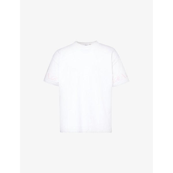 Mens Trapstar Logo-script short-sleeve cotton-jersey T-shirt