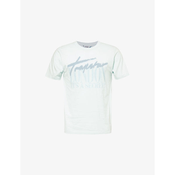  Trapstar London chenille-logo cotton-jersey T-shirt