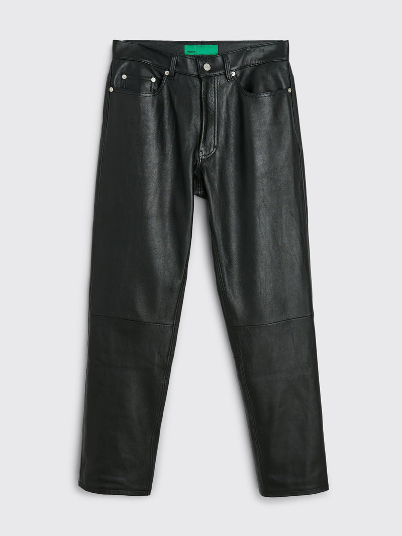 TRÈS BIEN everywear Five Pocket Pant Leather Black