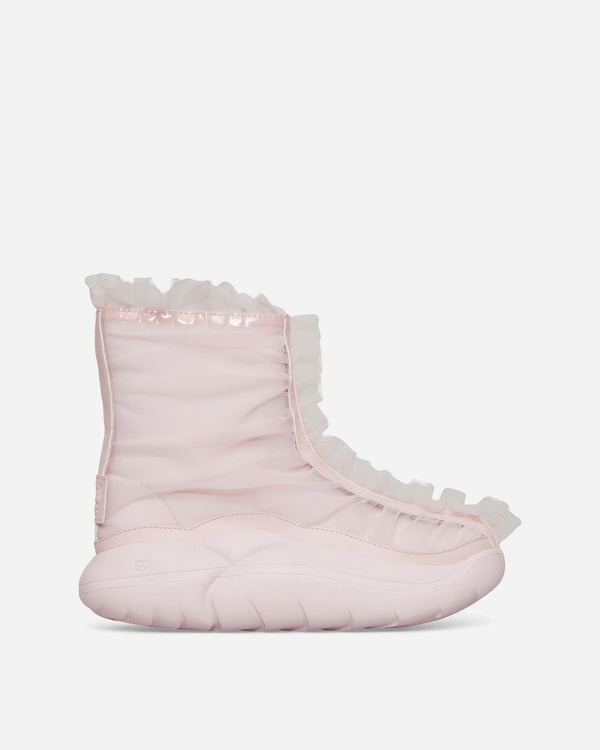 UGG Collina Strada Short Ruffle Boots Seashell Pink