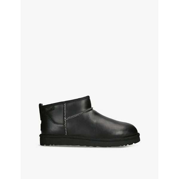 Ugg Classic Ultra Mini leather ankle boots | Ugg