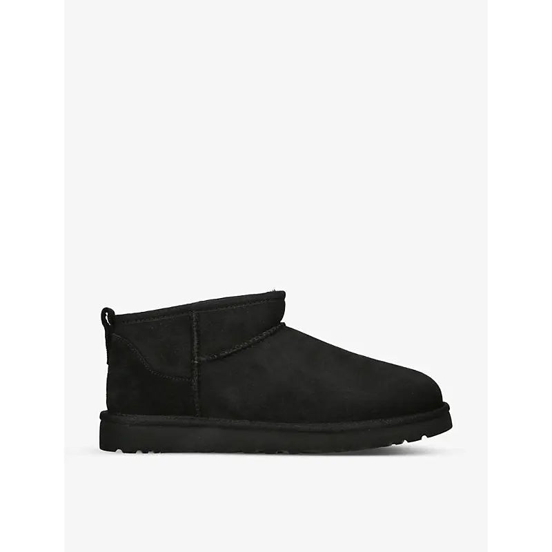 Ugg Classic Ultra Mini shearling-lined suede ankle boots | Ugg