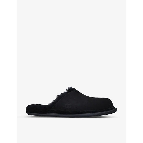 Ugg Hyde faux-fur lined leather slippers | Ugg