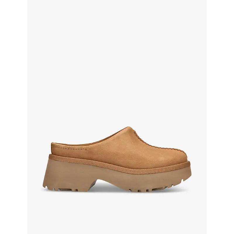 Ugg New Heights suede clogs