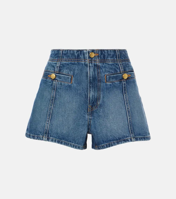 Ulla Johnson Camille denim shorts | LYBSTORE