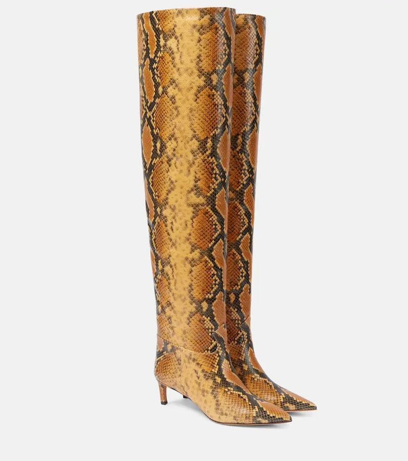 Ulla Johnson Carolina 55 leather over-the-knee boots