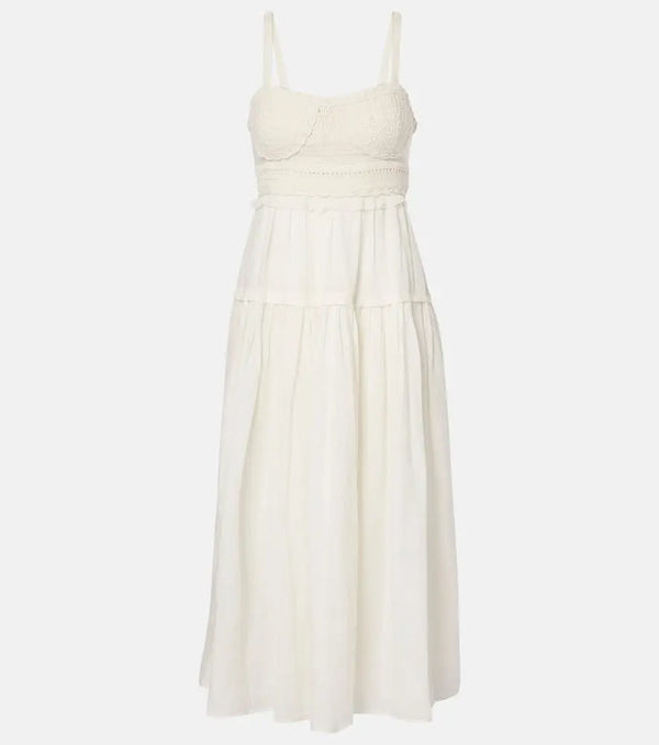 Ulla Johnson Gisela ramie midi dress