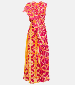 Ulla Johnson Lali printed silk maxi dress | LYBSTORE