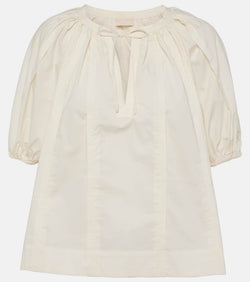 Ulla Johnson Loli cotton poplin blouse