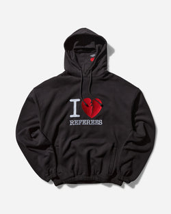 Umbro Men s I Love Referees Masked Hoodie Black