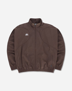 Umbro Men s Mini Check Track Jacket Brown