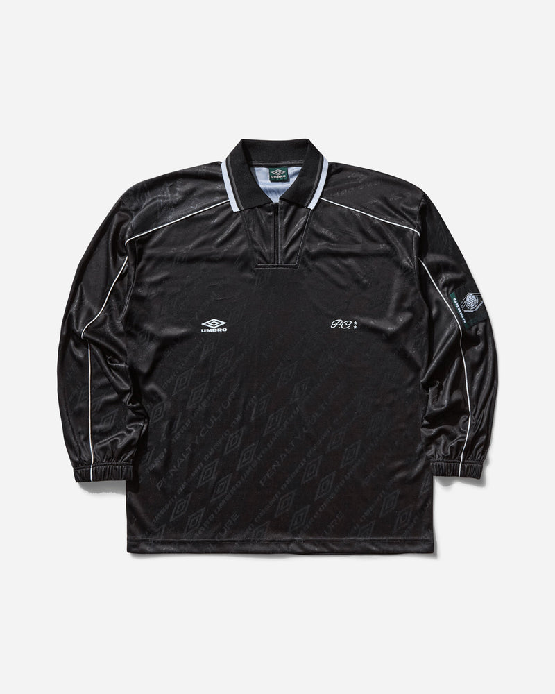 Umbro Men s Graphic Longsleeve Polo Black