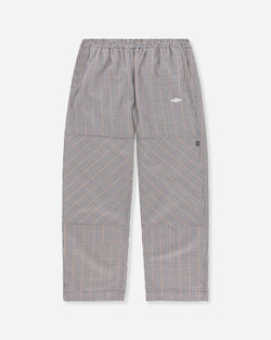 Umbro Men s Checked Double Knee Pants Brown / Black Check