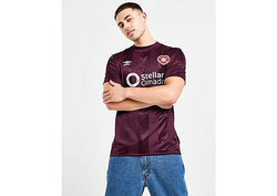 Umbro Hearts FC 2024 25 Home Shirt Maroon