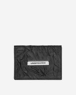 Unaffected Folded Card Holder Black