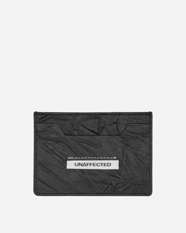 Unaffected Logo Label Card Holder Black