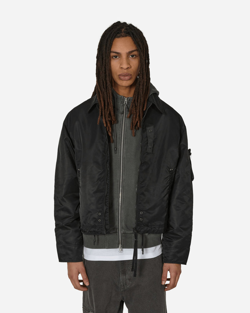 Unaffected Flight Jacket Black