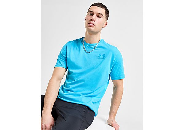 Under Armour Core Small Logo T-Shirt Blue