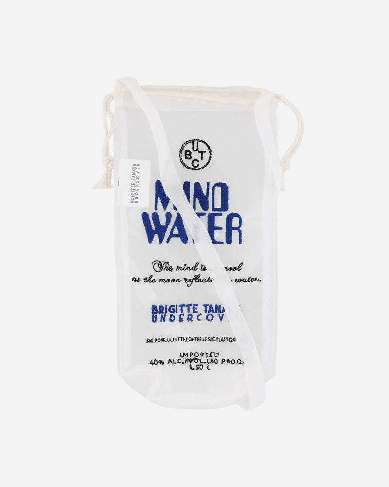 Undercover Brigitte Tanaka Nylon Organza Water Bottle Bag White