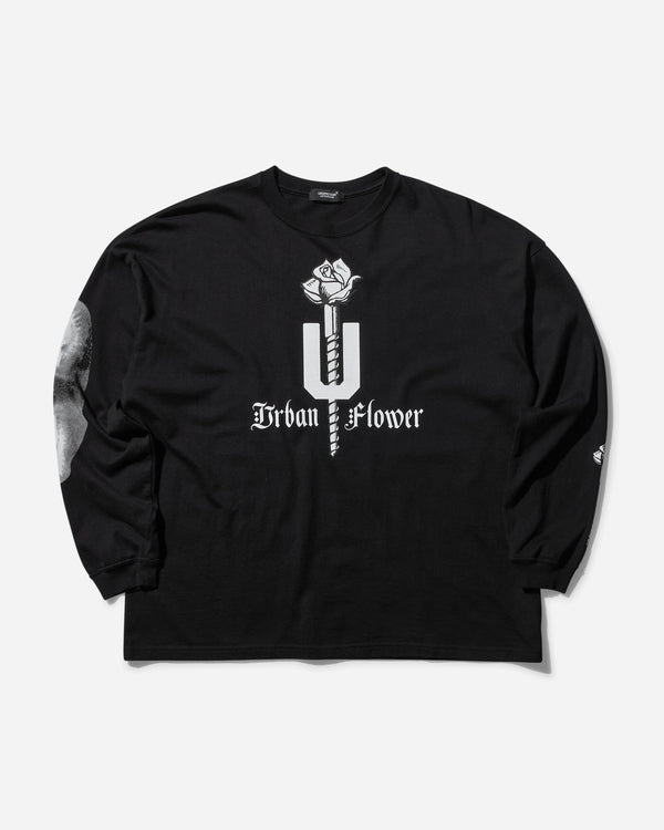 Undercover Women s Urban Flower Longsleeve T-Shirt Black