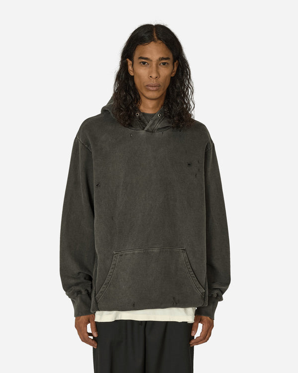 Undercover Dameged Hoodie Charcoal