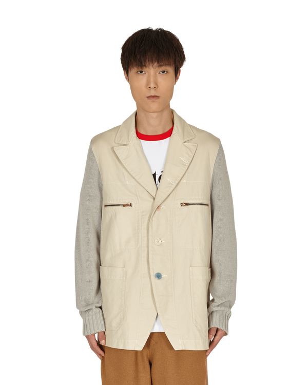 Undercover Cotton Blazer White