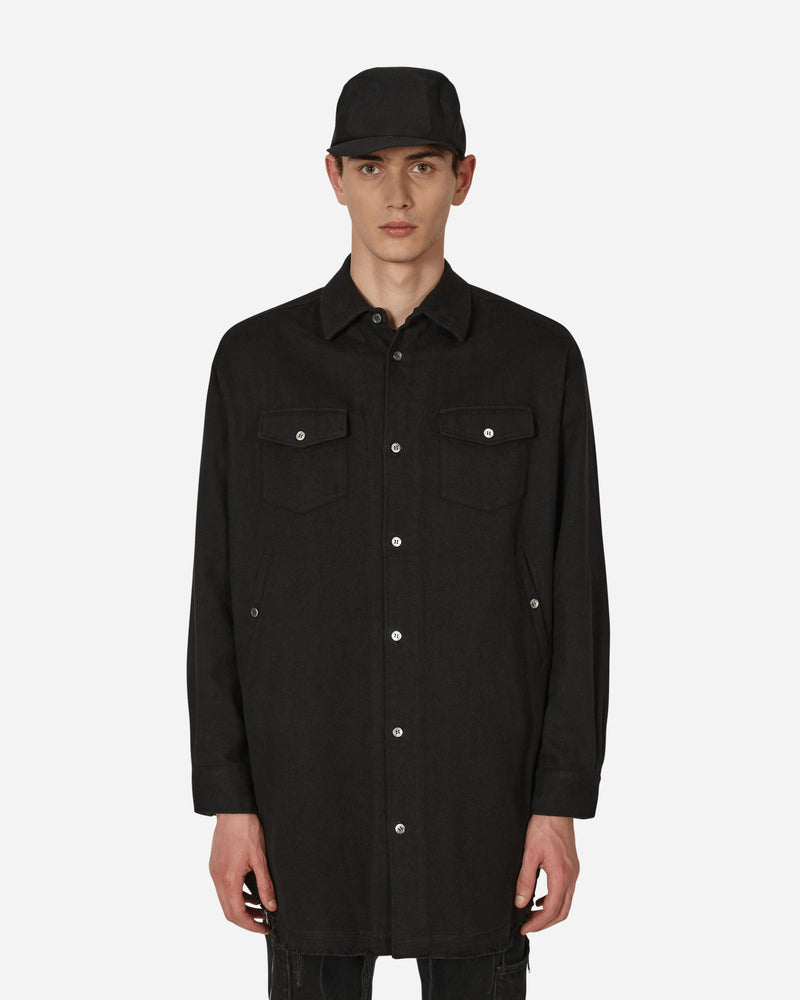 Undercover Raw Cut Overshirt Black