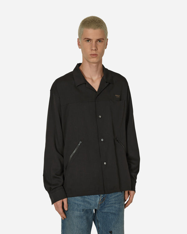 Undercover Open Collar Shirt Black