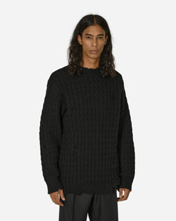 Undercover Distressed Crewneck Sweater Black