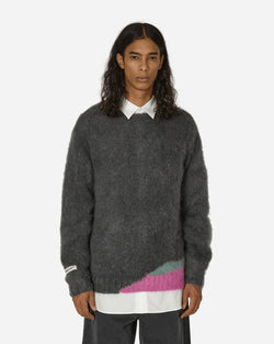 Undercover Mohair Knit Sweater Grey