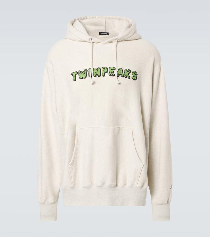 Undercover Printed cotton hoodie