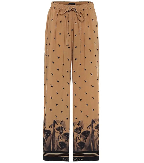 Undercover Printed drawstring pants | LYBSTORE