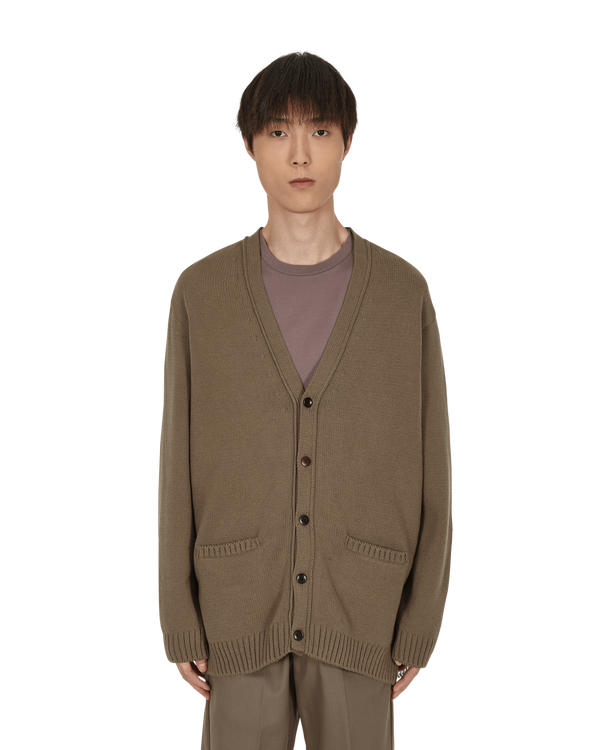 Undercoverism Split Cardigan Brown