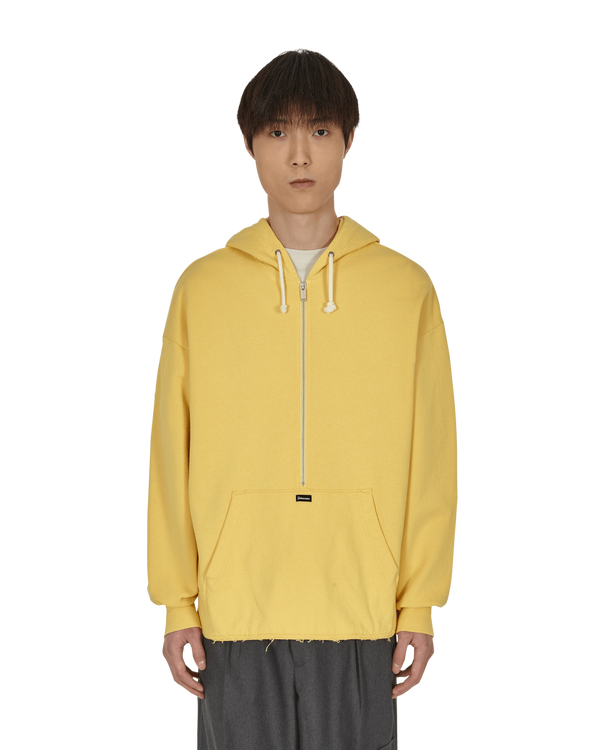 Undercoverism Split Hooded Sweatshirt Yellow