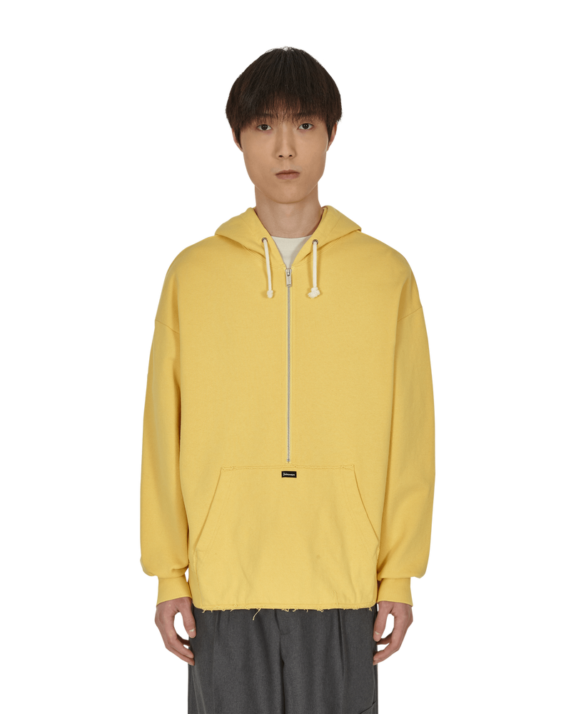 Undercoverism Split Hooded Sweatshirt Yellow