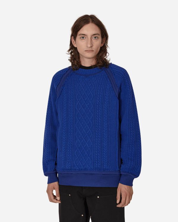 Undercoverism Rebuild Crewneck Sweater Blue