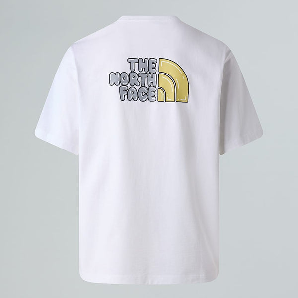 The North Face Bubble Logo Relaxed T-shirt Tnf White male