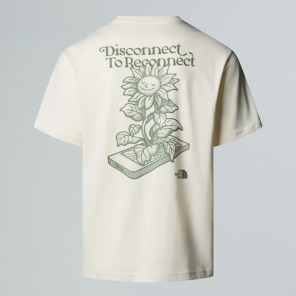 The North Face Connect Relaxed Graphic T-shirt White Dune male