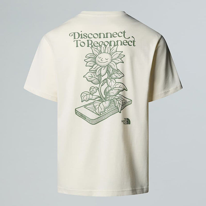 The North Face Connect Relaxed Graphic T-shirt White Dune male